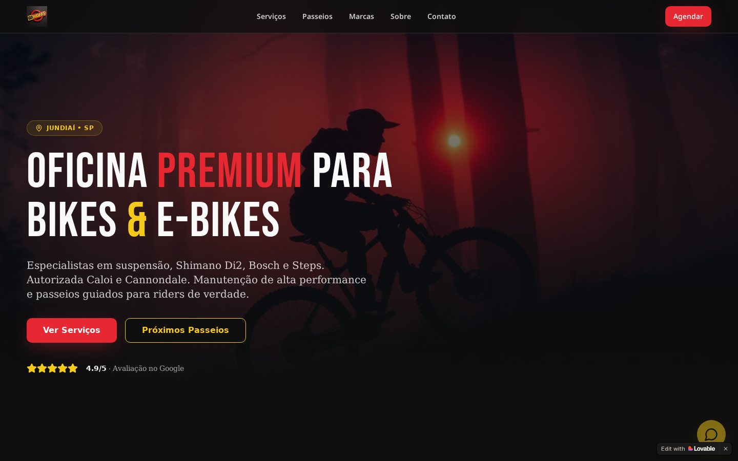Miniatura do site GoRiders
