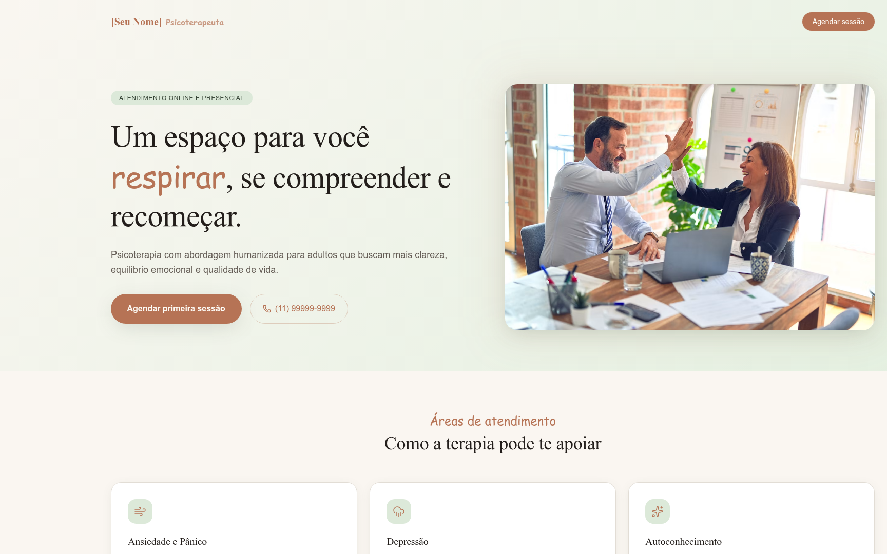 Miniatura do site Terapeuta Clínico
